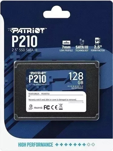 SSD 128GB Patriot P210