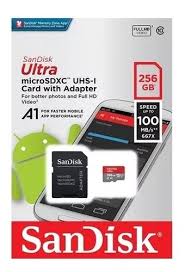 Memoria MicroSD 256GB SanDisk ULTRA