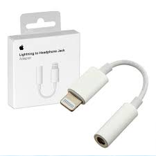 Adaptador Lightning a Jack 3.5mm Apple