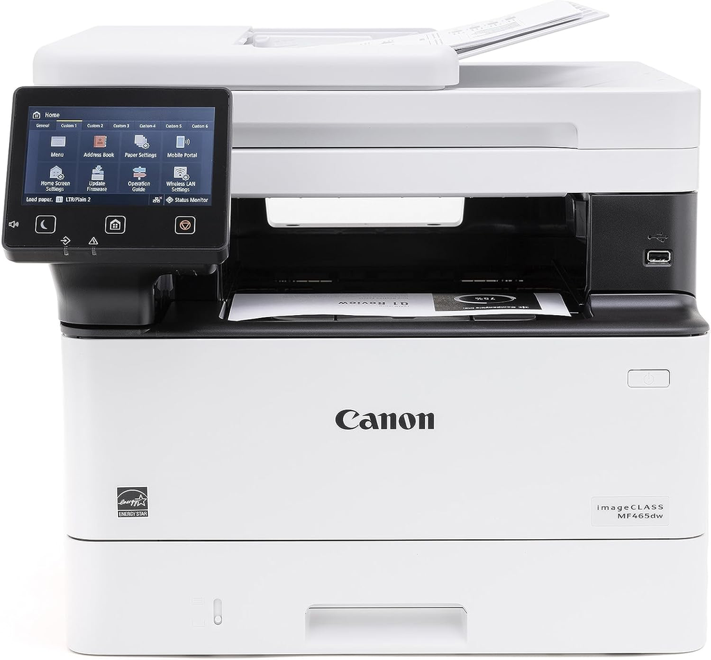 Impresora Laser Multifuncional Monocromática Canon Imageclass MF465DW