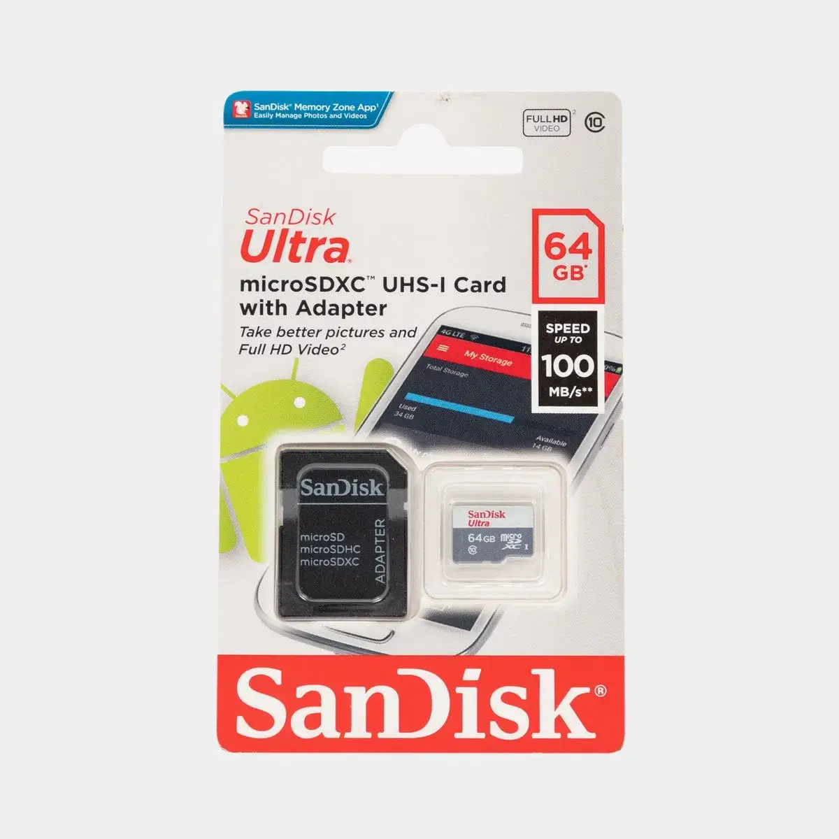 [MSD0001] Memoria MicroSD 64GB SanDisk
