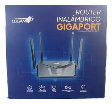 [RED0008] Router AC1200 Gigabit Logan LOG-AC1200