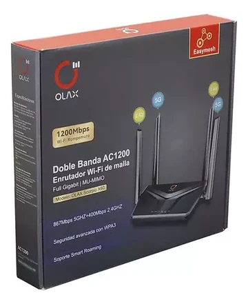 [RED0007] Router AC1200 Gigabit Olax Scorpio X60