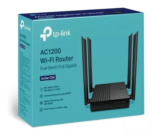 [RED0011] Router AC1200 Gigabit TP-Link Archer C64