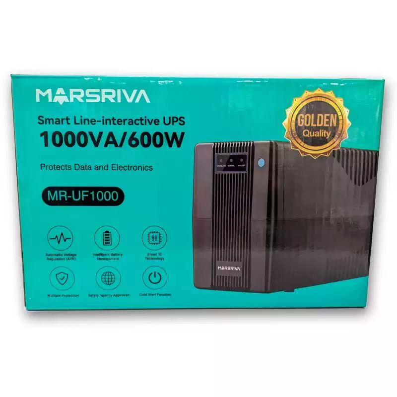 [UPS0002] UPS 1000VA / 600W Marsriva MR-UF1000