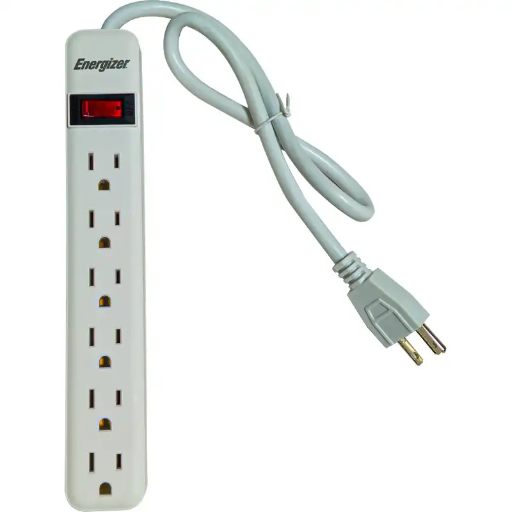 [REG0007] Regleta 6 Tomas Energizer YC506S